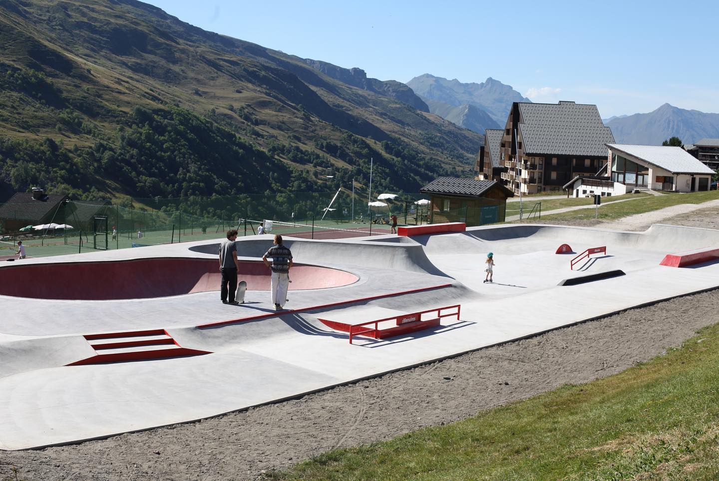 Les Menuires skatepark